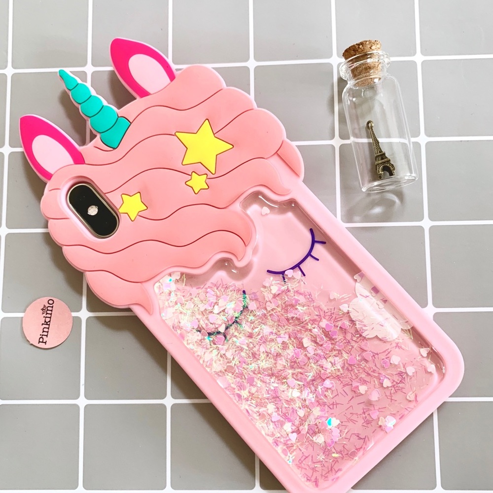 New iPhone XS Max 6.5” Pink Unicorn Case